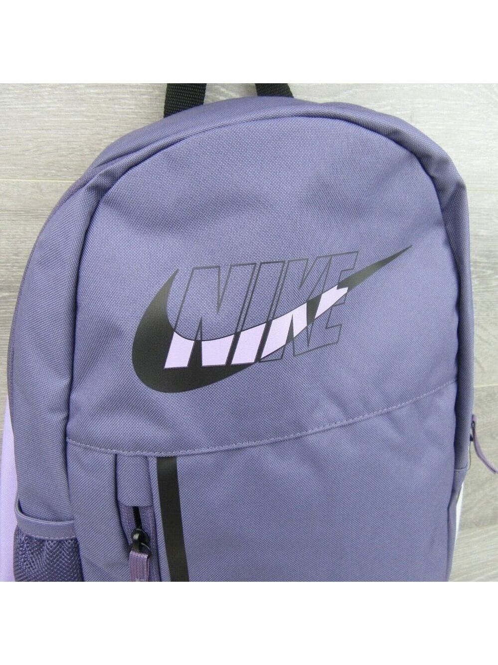 Nike Elemental Kids Backpack School Bag Purple Lilac Black (20L) NEW - Picture 3 of 16